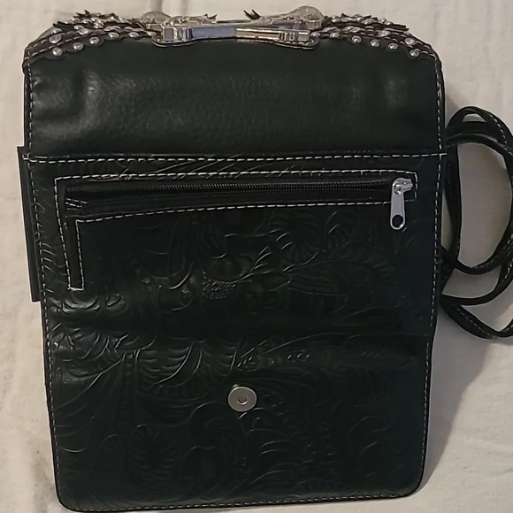 Small Purse with Rhinestone Pattern - Picture 4 of 6